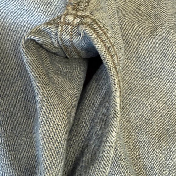 ZARA Wide Leg High-Rise Jeans – Light Wash, Size 12 - Picture 8 of 11